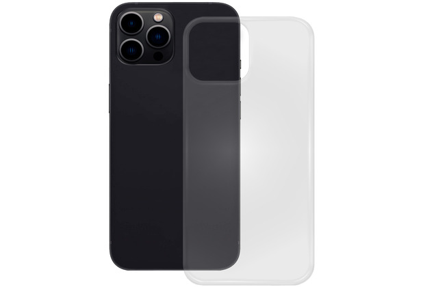 Pedea Soft TPU Case für iPhone 14 Pro Max, transparent